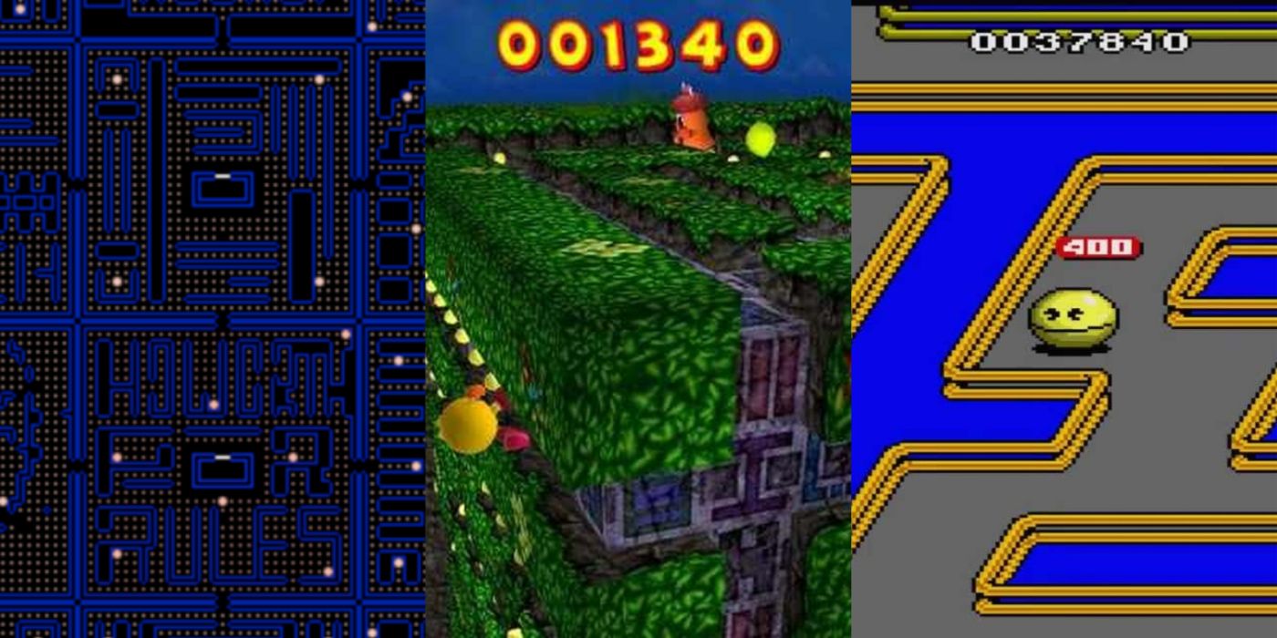 Three great examples of Alternate Pac-Man Games in a featured image.