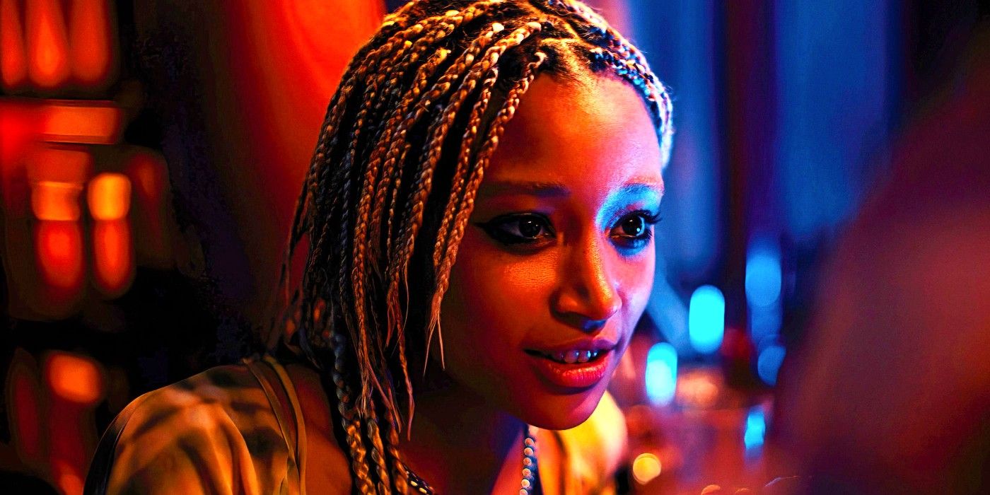 Amandla Stenberg as Sophie in Bodies Bodies Bodies