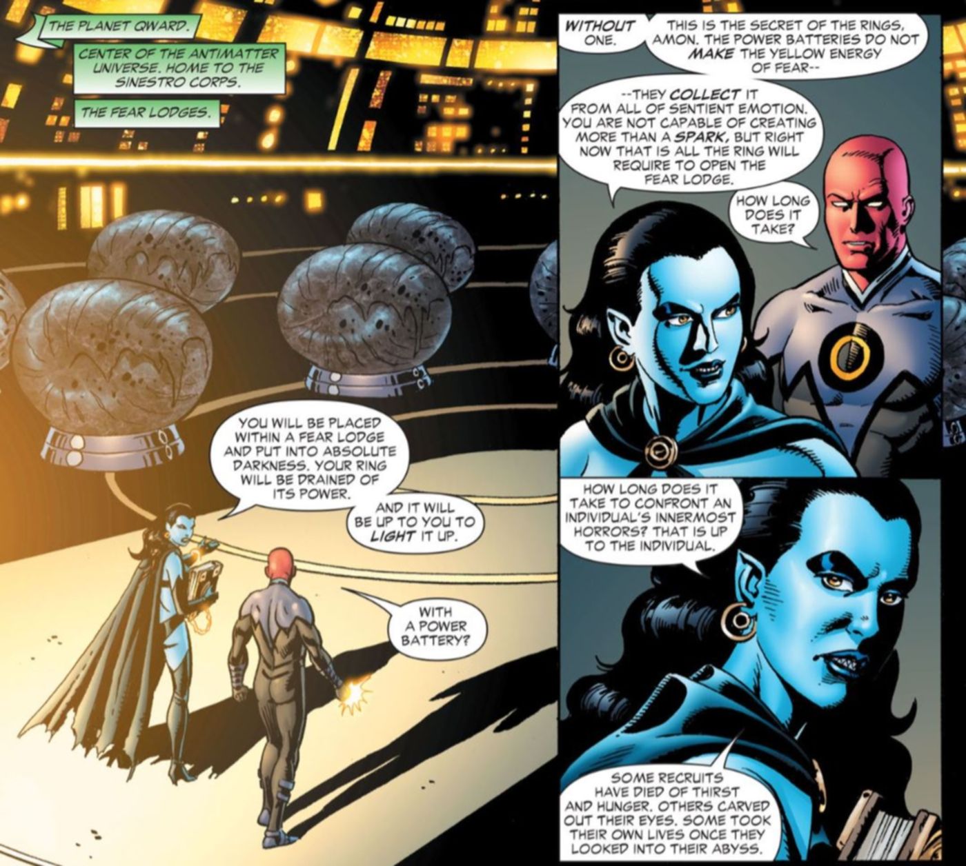 Amon Sur Lyssa Drak Sinestro Corps Ring DC Comics