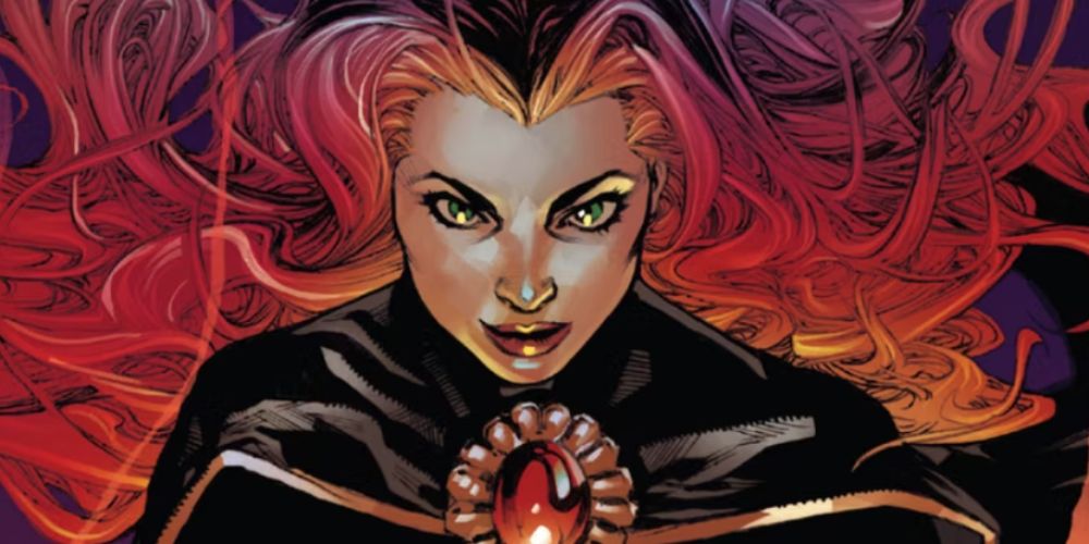 An image of Madelyn Prior looking serious in the Marvel comics
