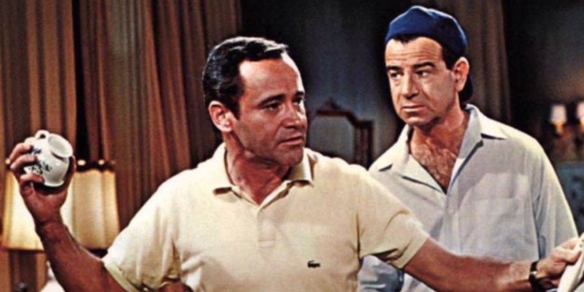 An image of Walter Matthau and Jack Lemmon in The Odd Couple