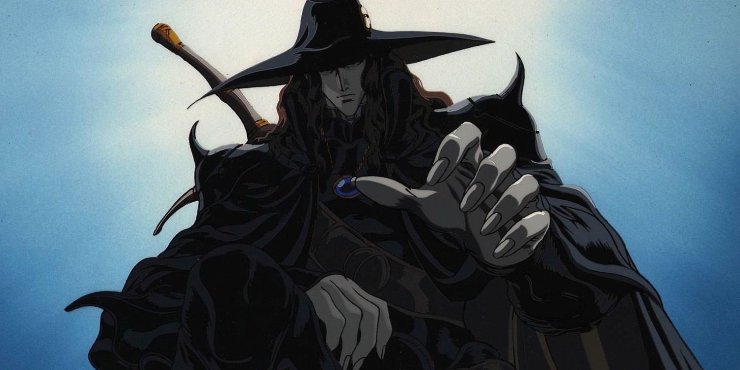 An image of the Vampire Hunter reaching out in the movie
