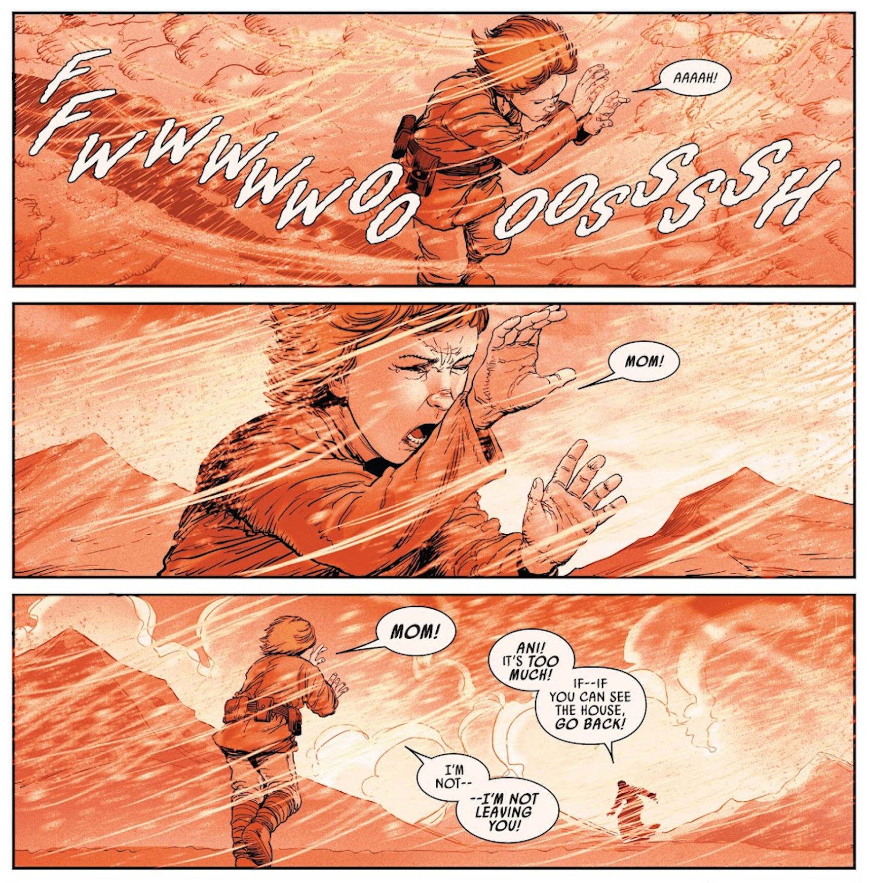 Anakin in a sandstorm