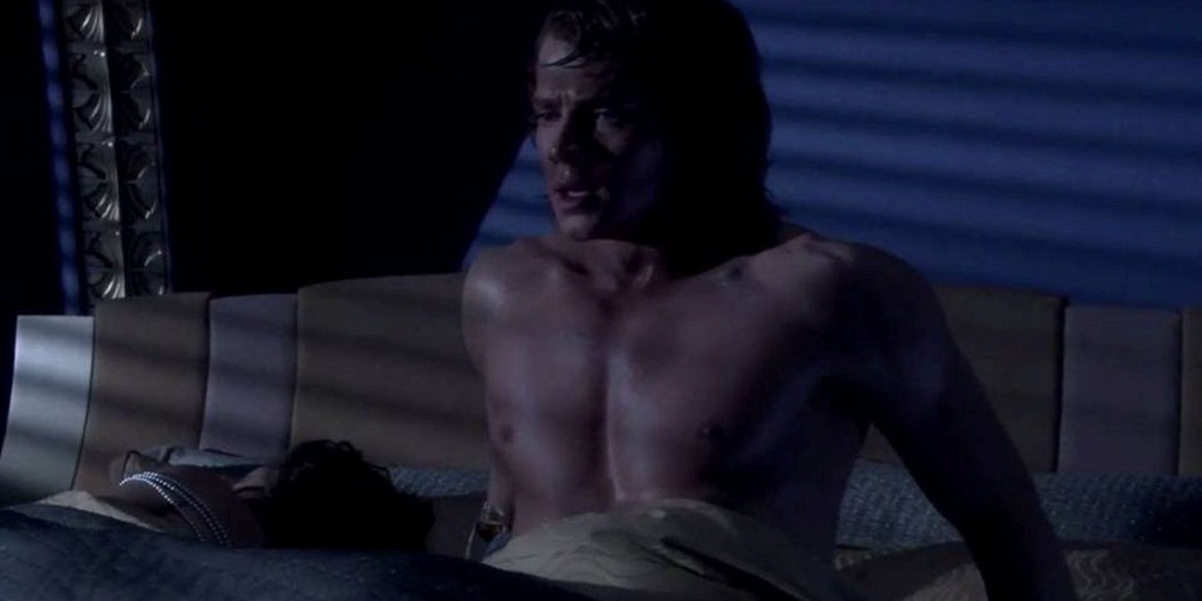Anakin wakes up in the middle of the night in Revenge of the Sith
