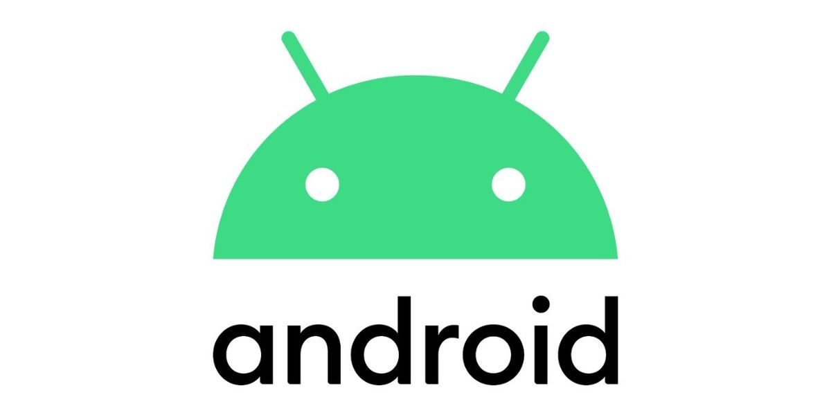 The green android appears next to black text from the Android logo
