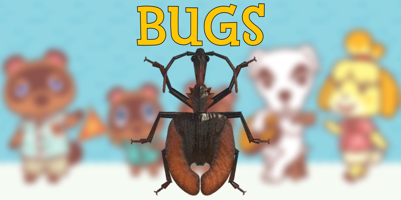 Animal Crossing Blurred Bugs