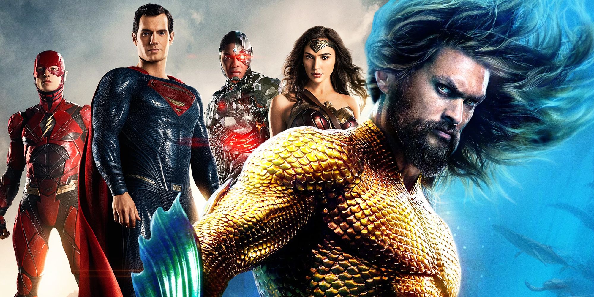 Aquaman and the Justice League.