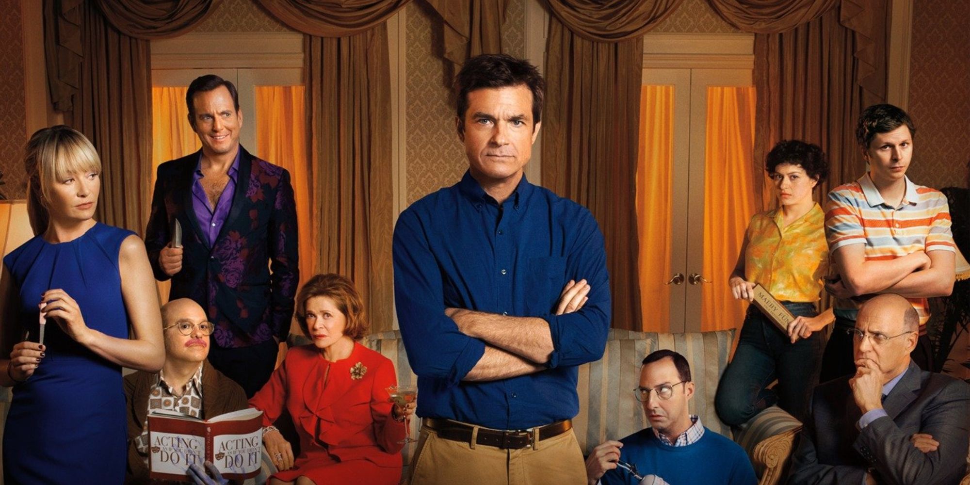 The Bluth family in Arrested Development