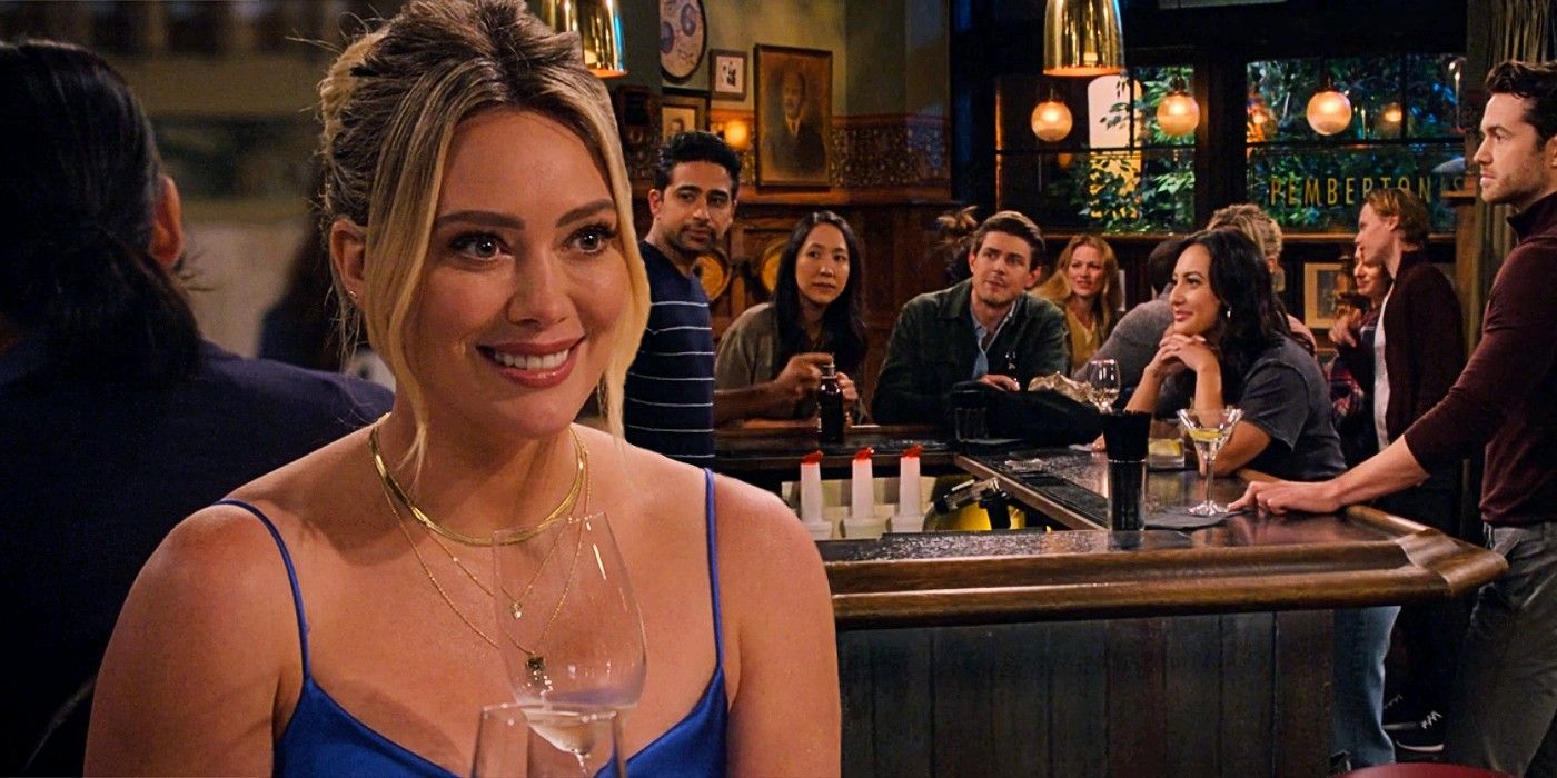 Hilary Duff as Sophie and the rest of the cast of How I Met Your Father