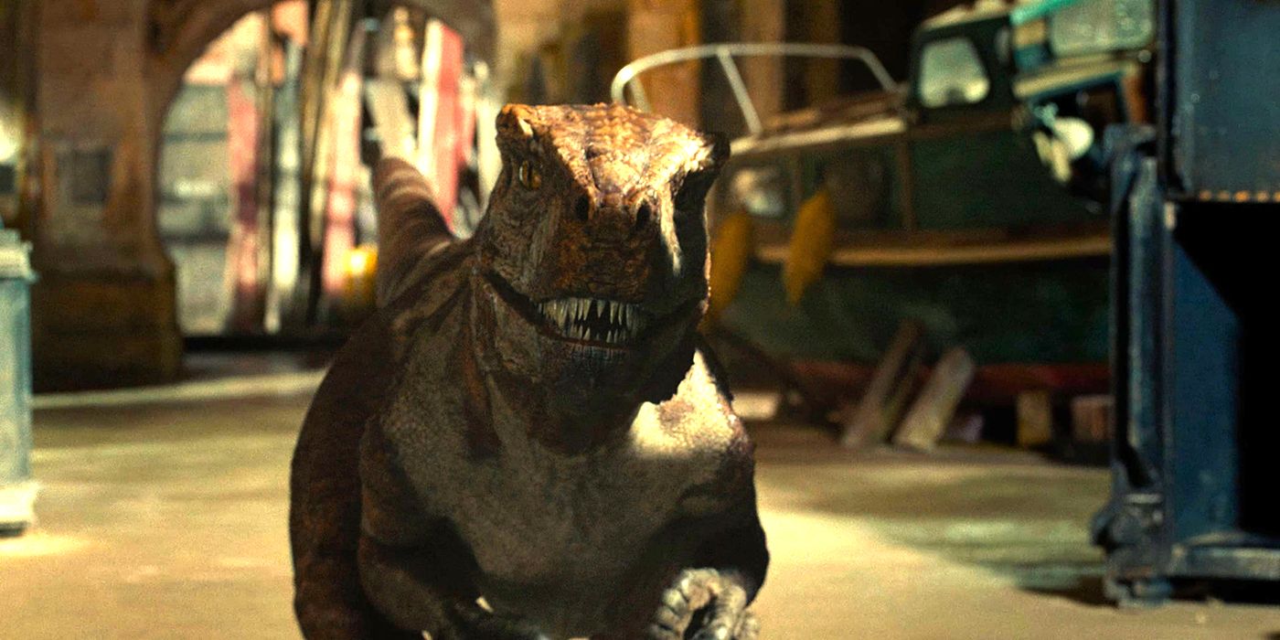 Atrociraptor looks menacing in Jurassic World Dominion