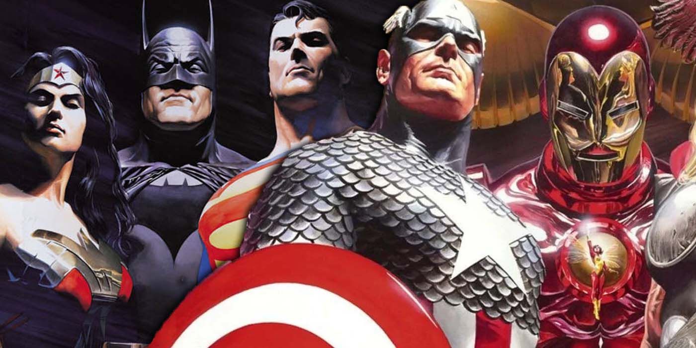 Avengers Justice League Alex Ross - Marvel DC