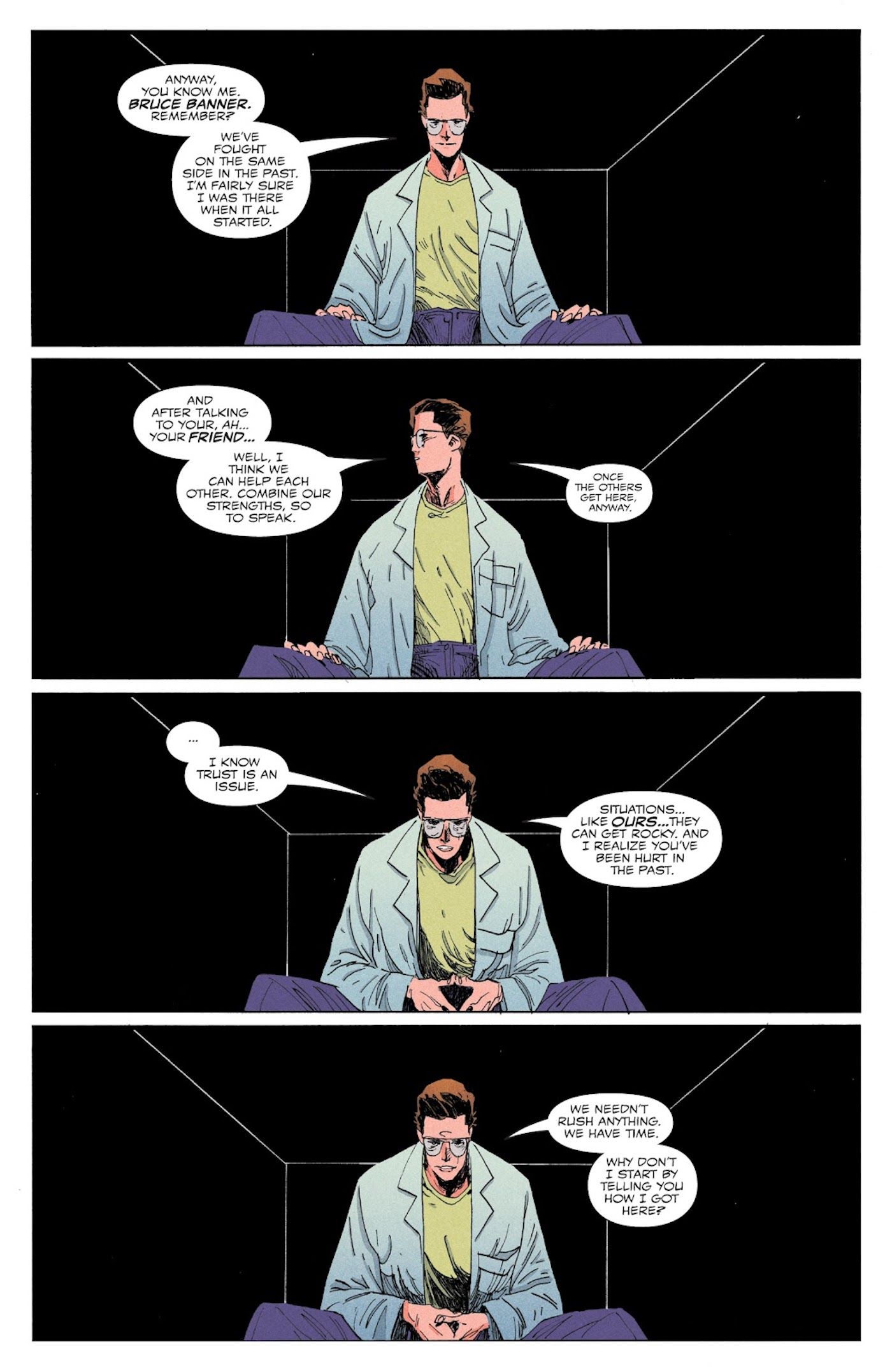 Banner Symbiote Talk