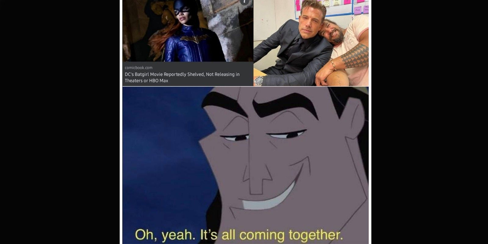 Batgirl Kronk Meme