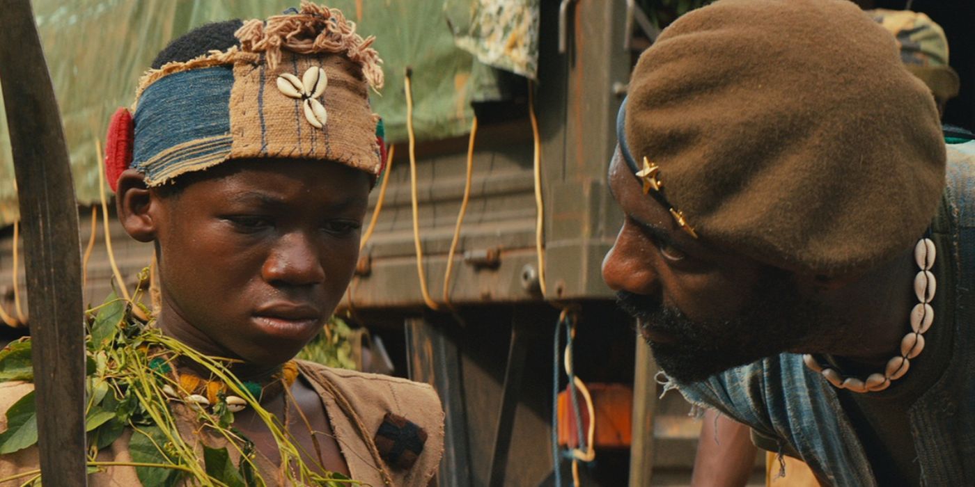 The warlord and the child soldier in Beasts Of No Nation