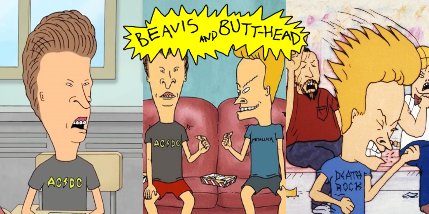 Beavis and Butt-head from the animated series of the same name.