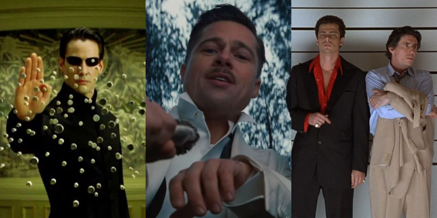 Scenes from The Matrix, Inglourious Basterds, and The Usual Suspects