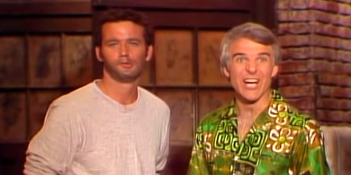 Bill Murray and Steve Martin on SNL