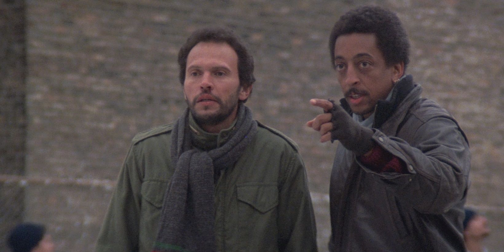 Billy Crystal and Gregory Hines as cops in Running Scared