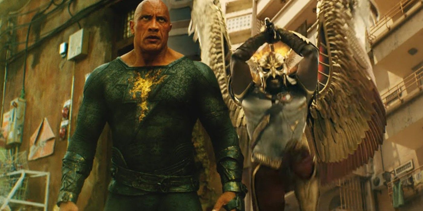 Black Adam & Hawkman's Relationship In Johnson's DC Movie Explained