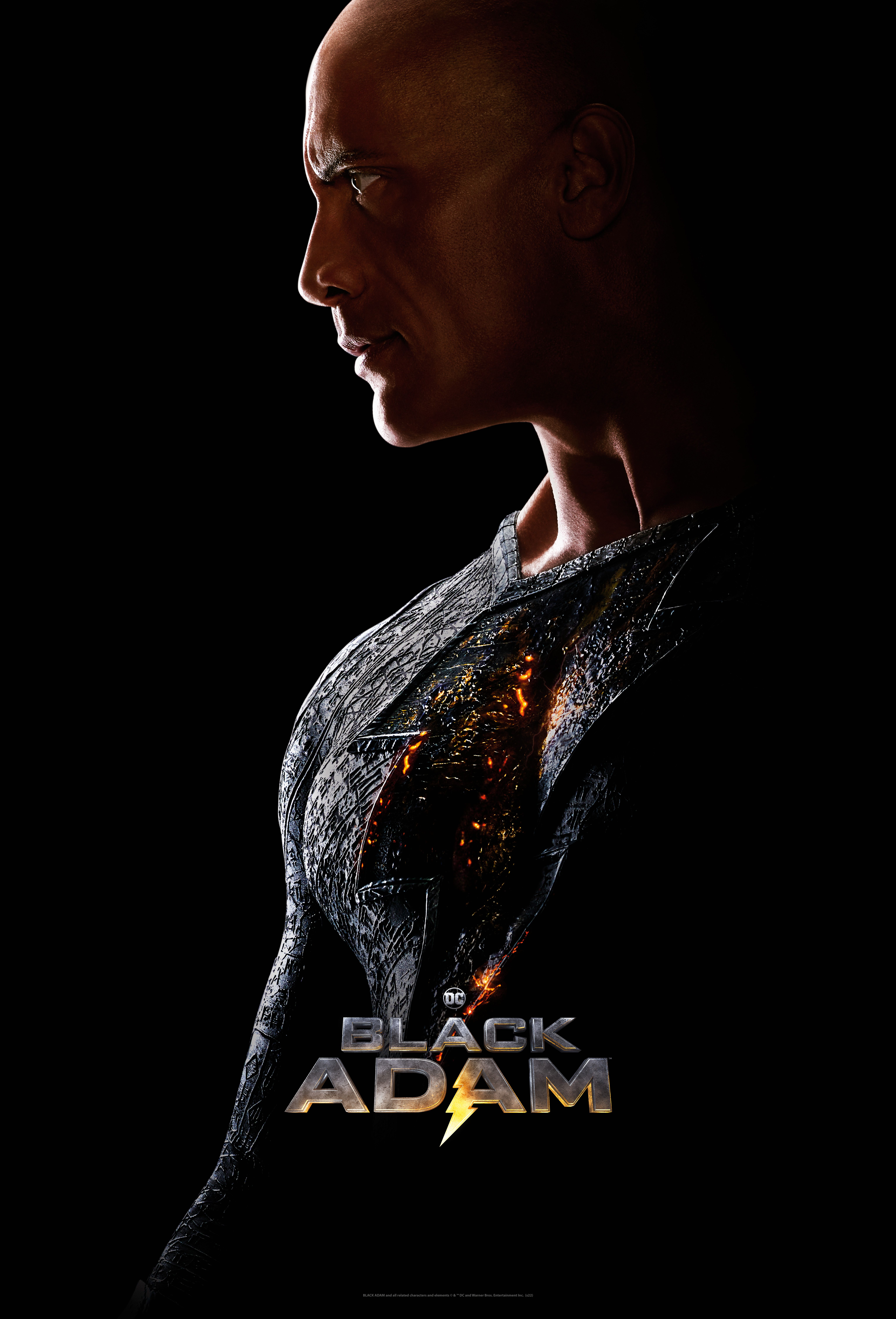 Black Adam Movie Poster sent by Spin Master