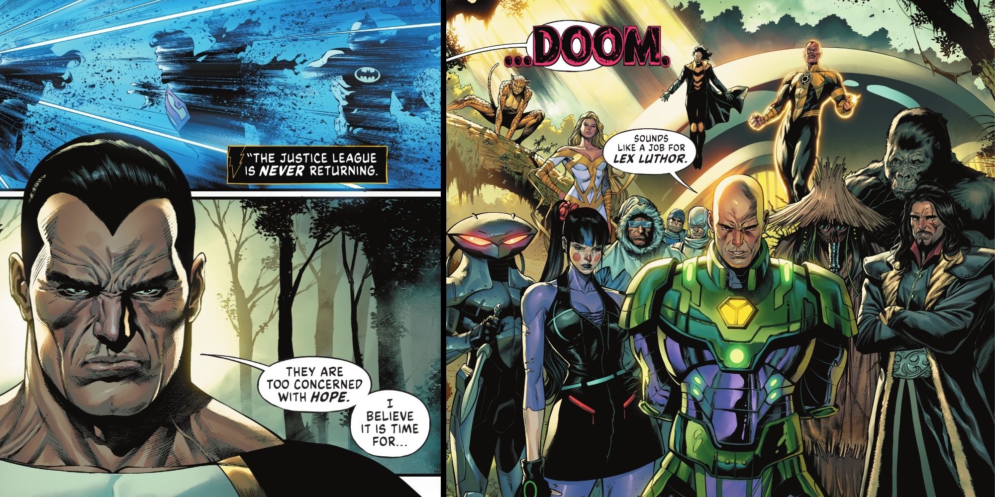 Black Adam Recruits Legion of Doom In Dark Crisis