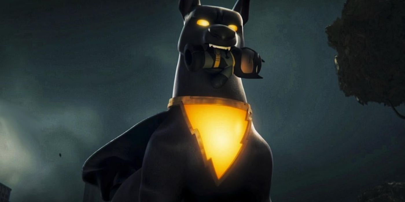 Black Adam's dog Anubis in DC League of Super-Pets