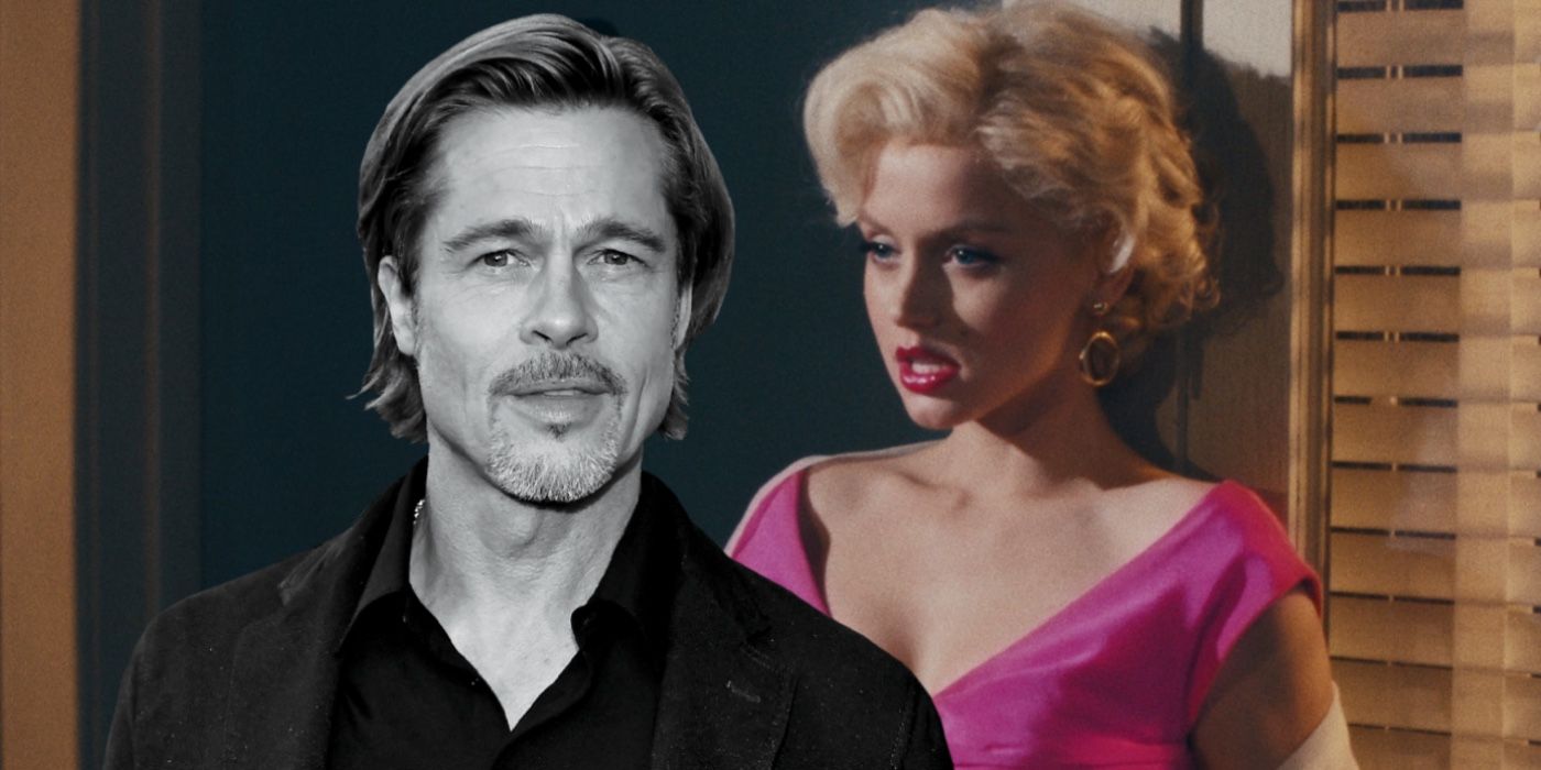 Blonde Brad Pitt Ana de Armas Marilyn Monroe