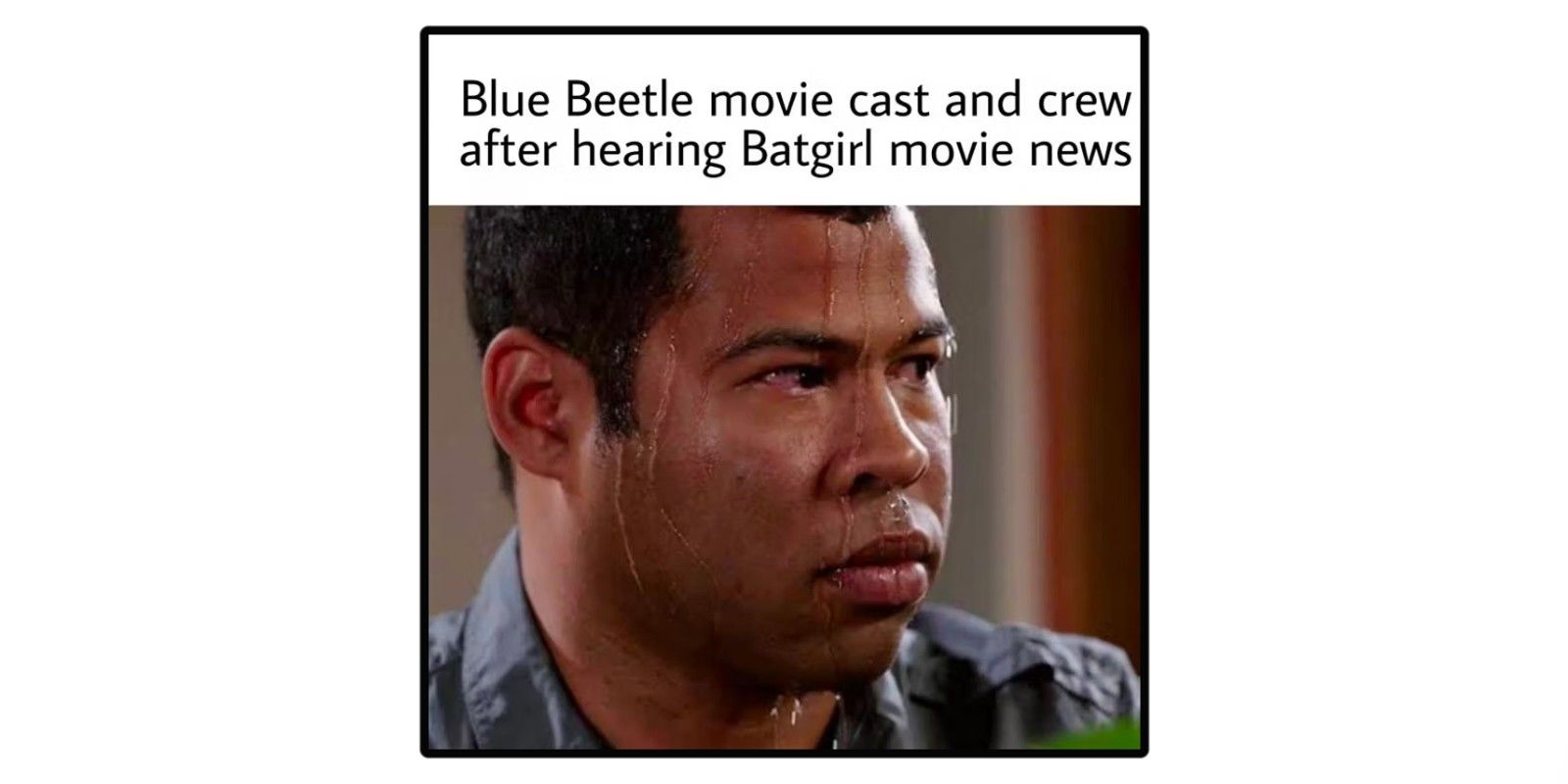 Blue Beetle Cast Jordan Peele Meme