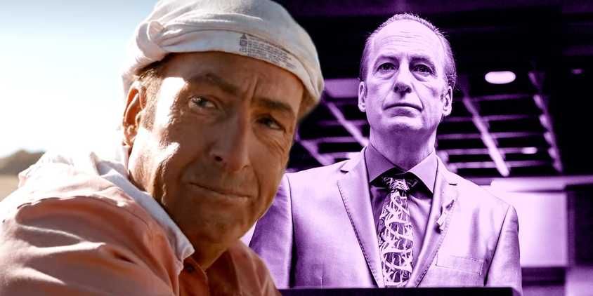 Blended image of Bob Odenkirk as Jimmy in Better Call Saul