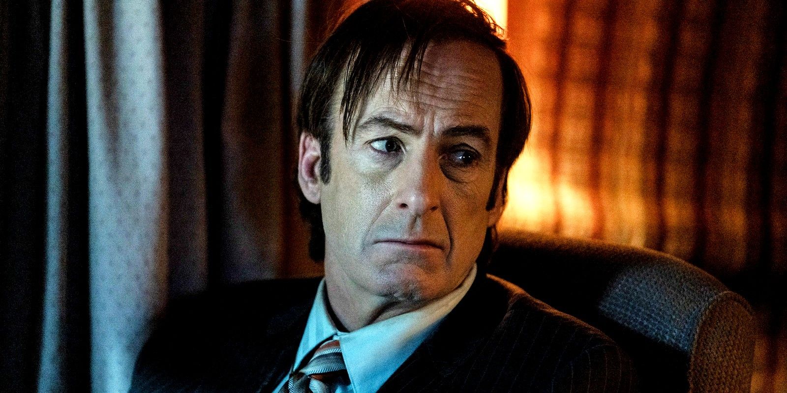 Bob Odenkirk as Saul Goodman looking to the right