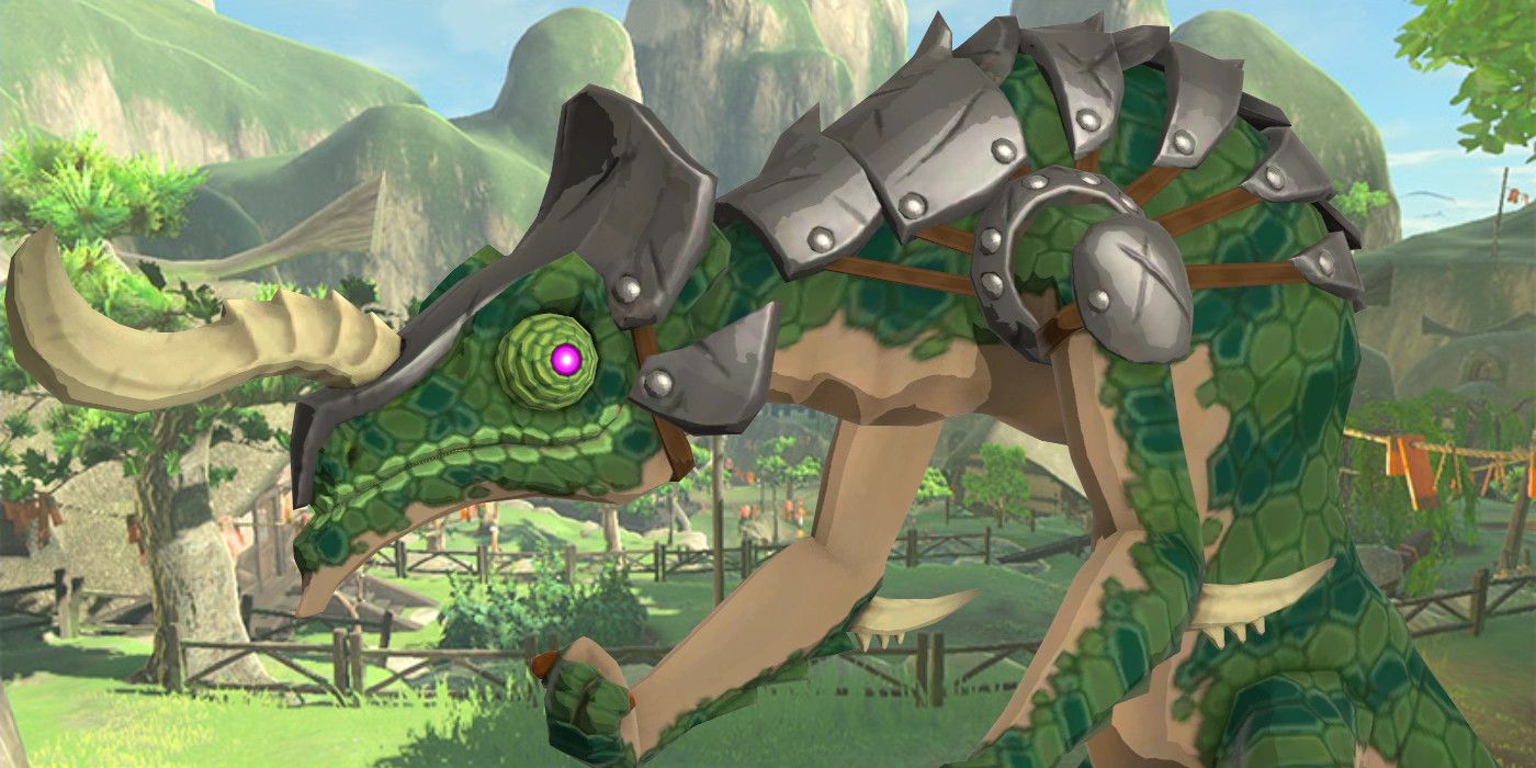 Breath of the Wild Kakariko Village With Lizalfos