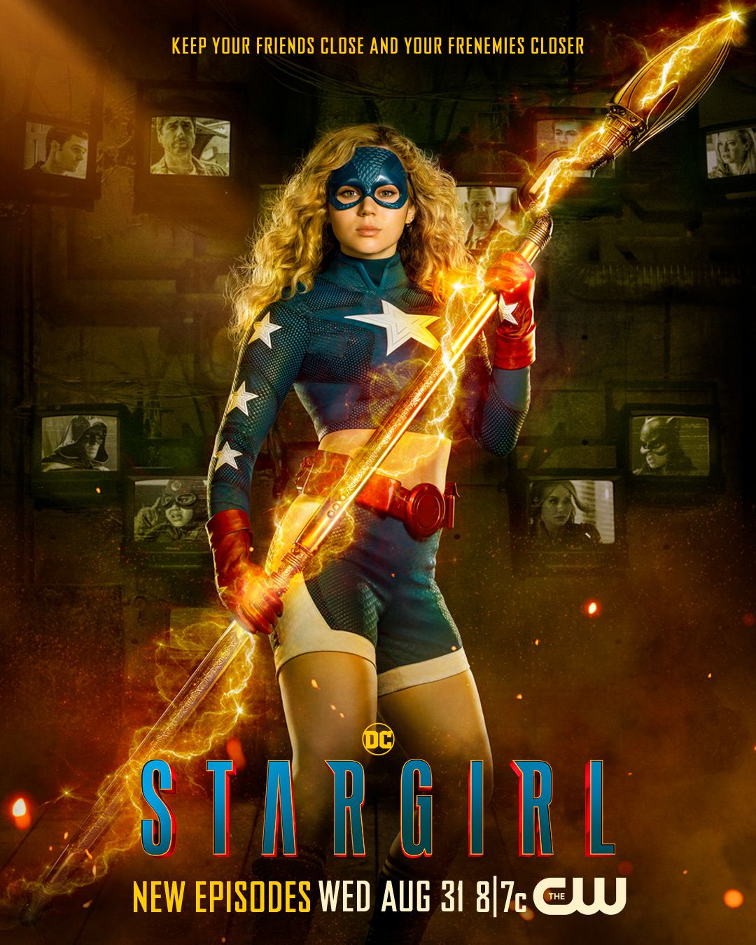 Brec Bassinger In Stargirl Season 3 Frenemies CW Poster