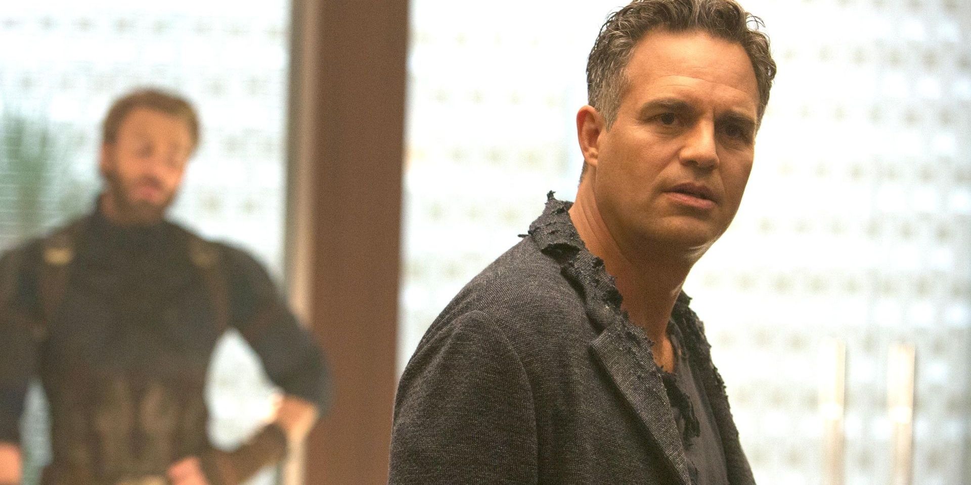 Bruce Banner looked surprised in Avengers Infinity War 