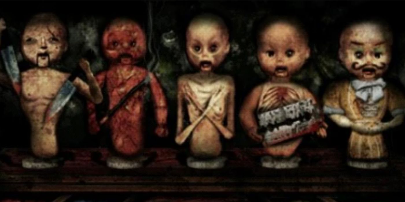 Burned Doll Puzzle in Silent Hill 4.