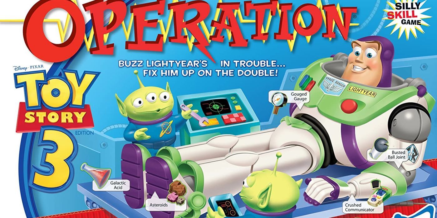 The box from the game Buzz Lightyear Operation.