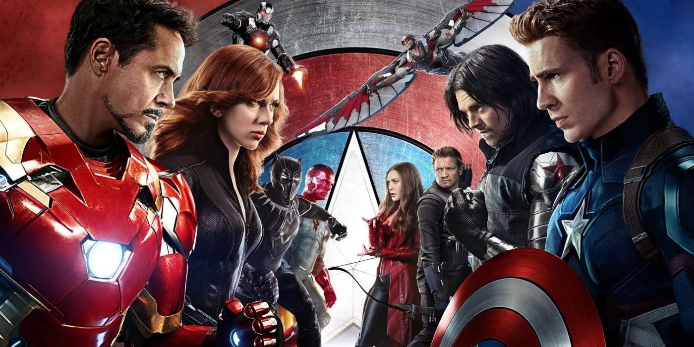 Captain America Civil War Team Iron Man vs Team Captain America