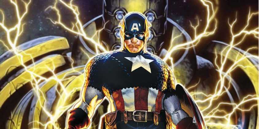 Captain America Judged a Failure By Marvel's New Celestial in A.X.E.: Judgment Day #3.