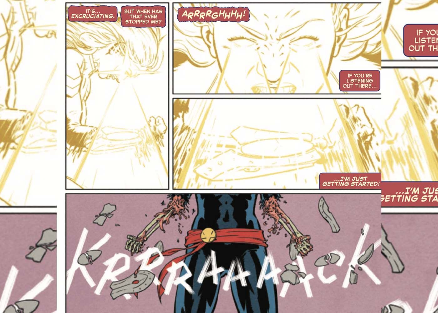 Captain Marvel Wolverine Powers