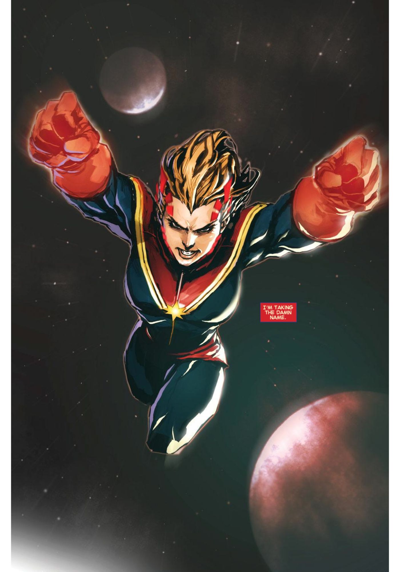 Captain Marvel - First Words Marvel Comics