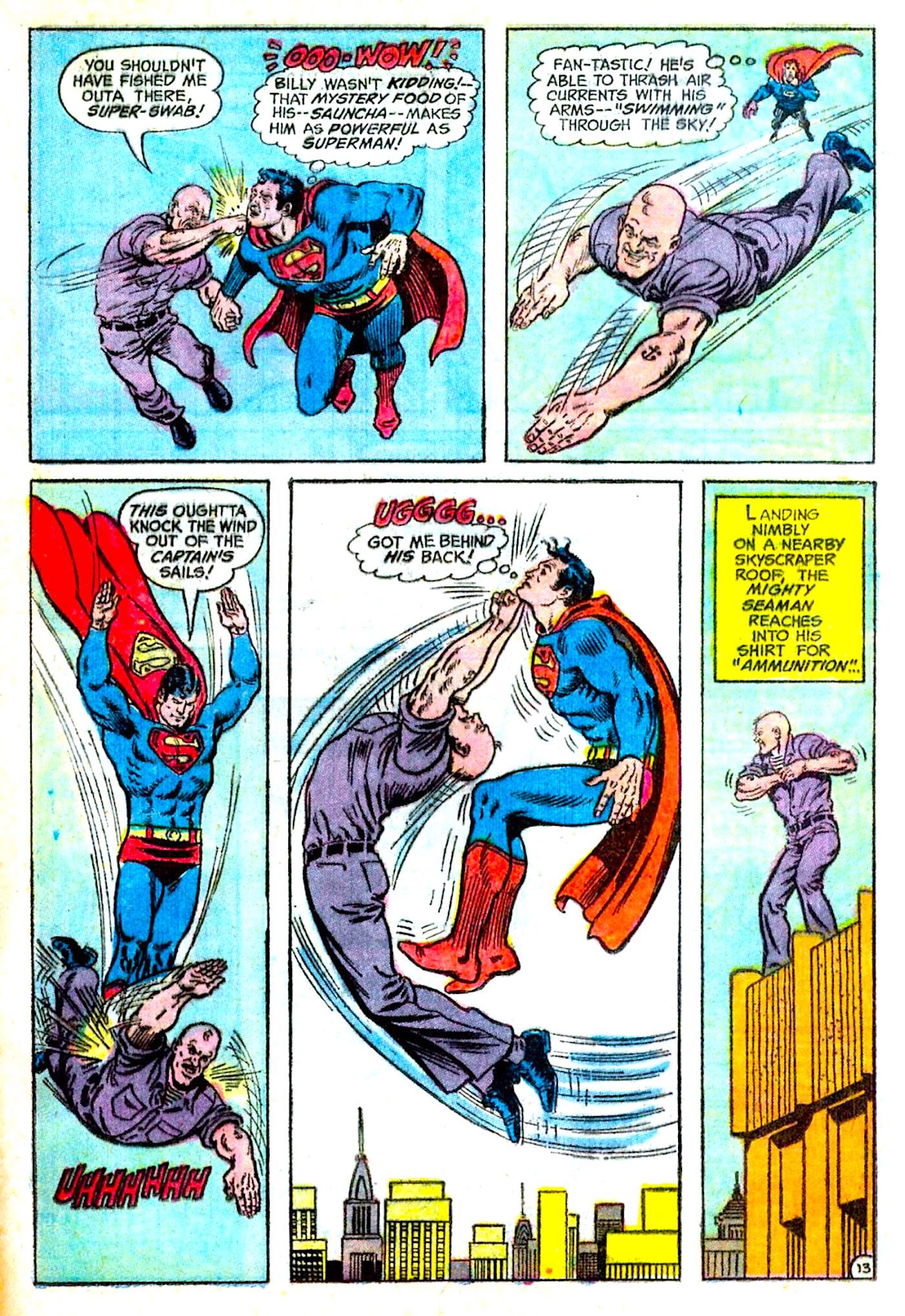 Superman’s Fight With DC’s Popeye is So Much Weirder Than Anyone Thought