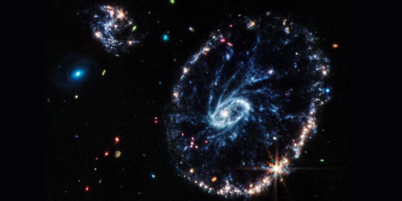 Cartwheel galaxy space nasa