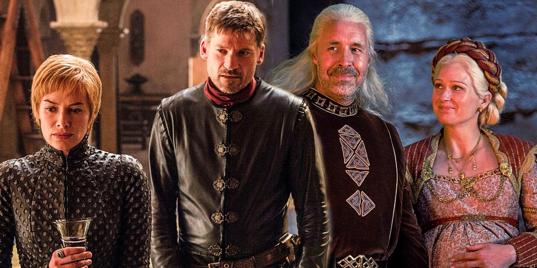 Game of Thrones' Cersei and Jaime Lannister, and House of the Dragon's King Viserys and Queen Aemma