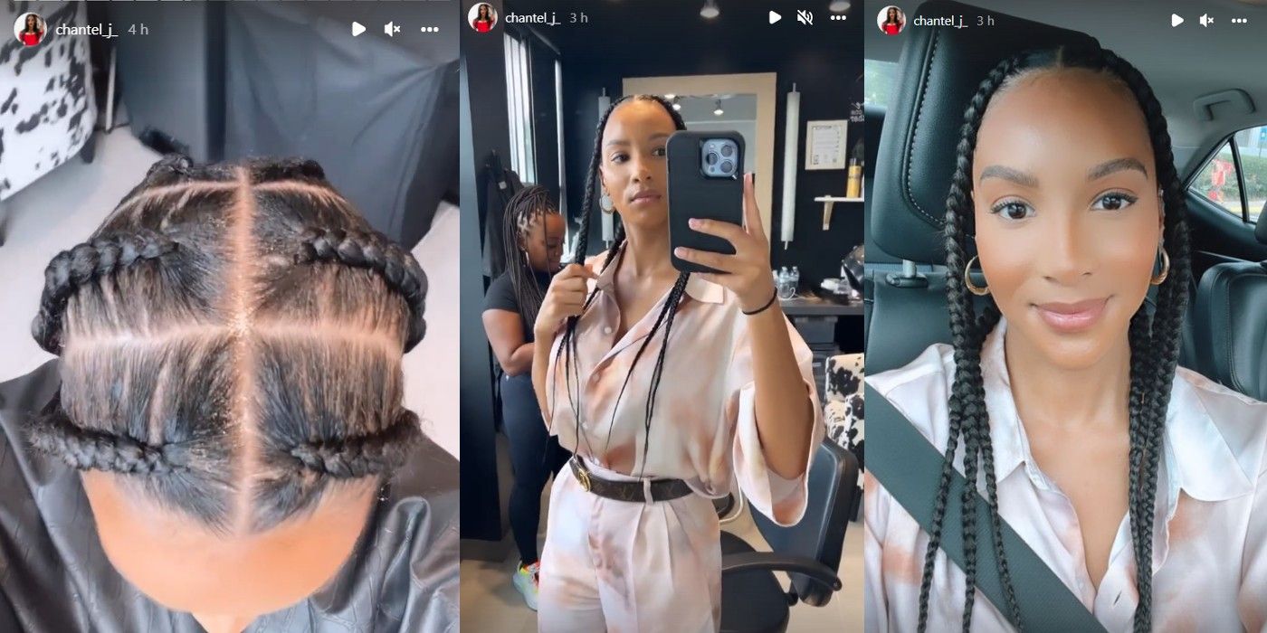 90 Day Fiancé Star Chantel Debuts Braided Hair Makeover
