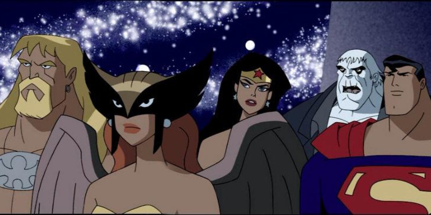 Characters from Justice League