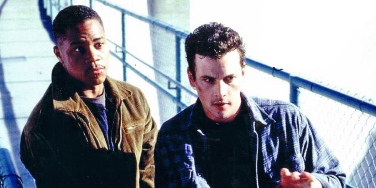 Cuba Gooding Jr. and Skeet Ulrich look on in Chill Factor 