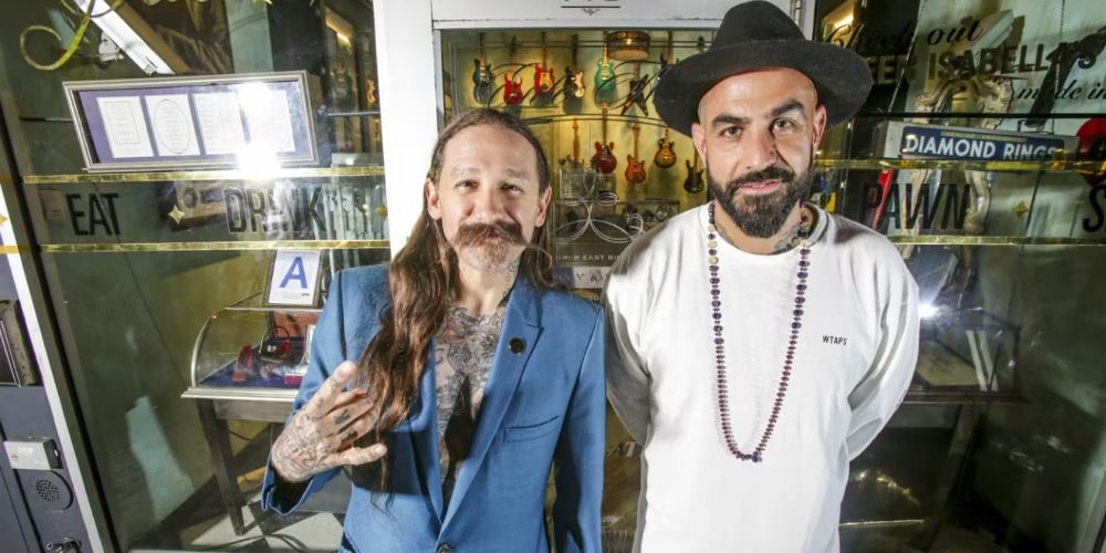 Chris Nunez and Oliver Peck from the television series Ink Master.