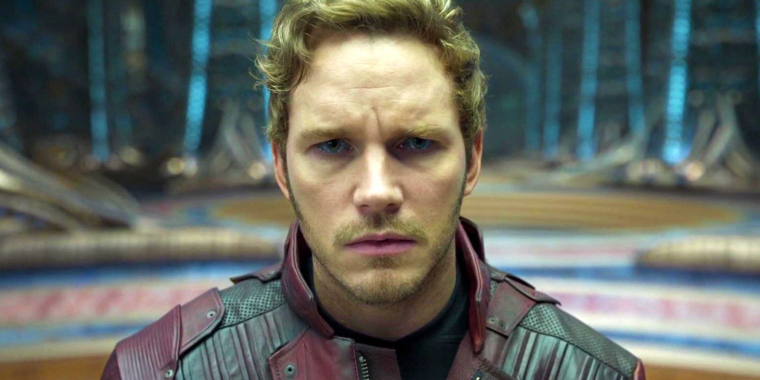 Chris Pratt a l'air déçu dans Les Gardiens de la Galaxie 2