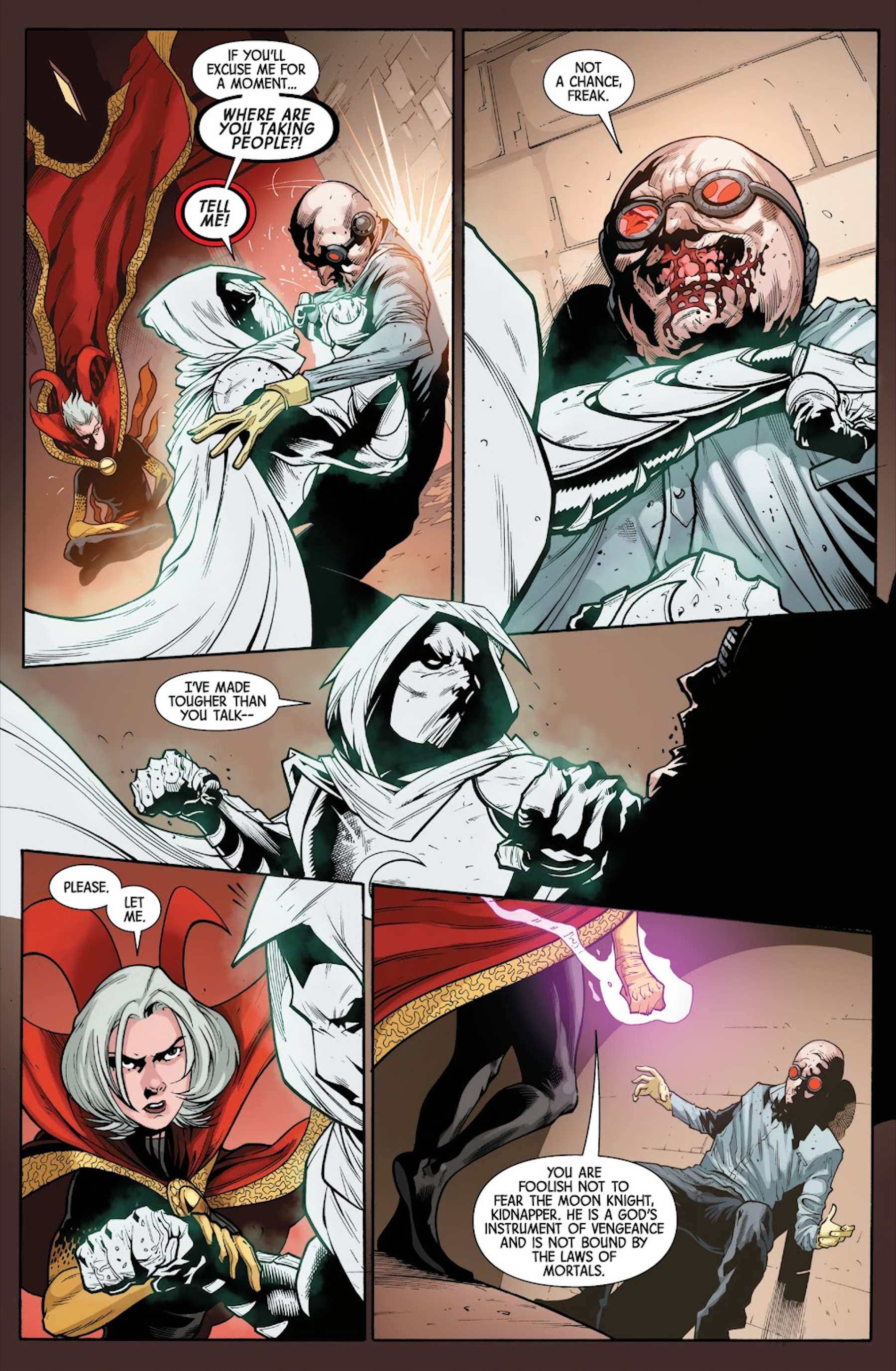 Clea and Moon Knight
