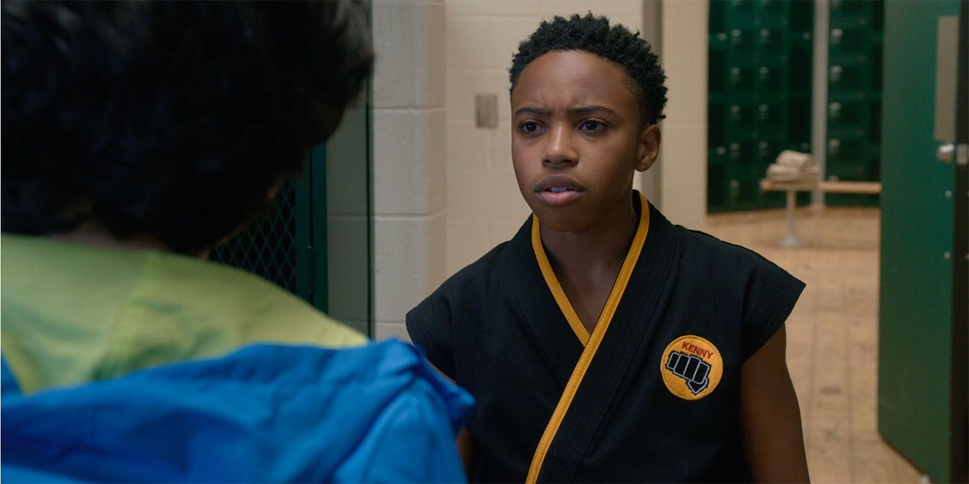   Dallas Dupree Young como Kenny em Cobra Kai temporada 4