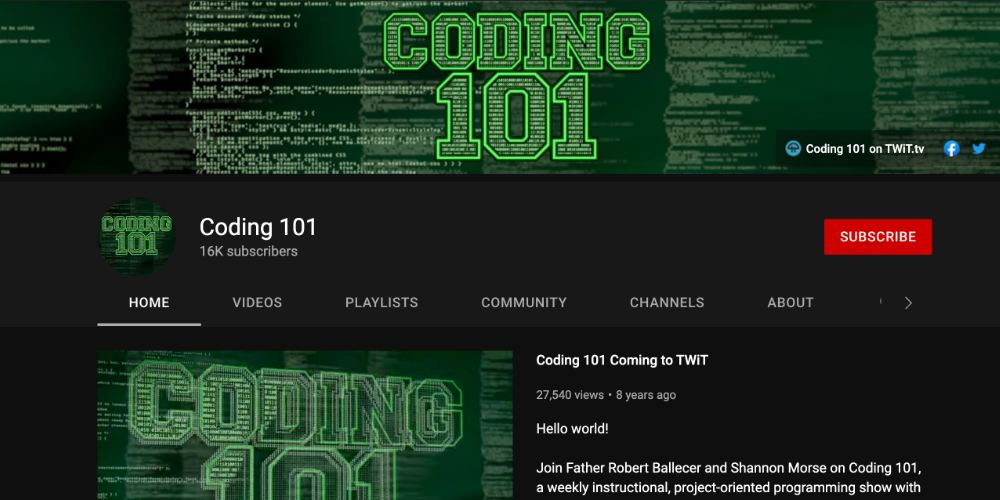 10 Best YouTube Channels To Learn Programming And Coding